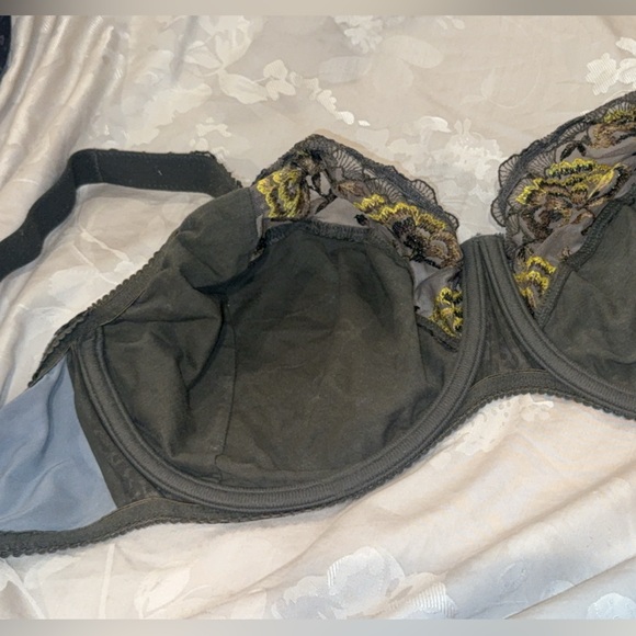 Prima Donna Palace Garden Full 4 part Cup Underwire Bra 34I metallic embroidery - Picture 8 of 15